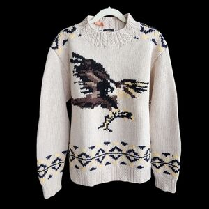 Vintage Daniel Cremieux Handmade Woolen Sweater Large